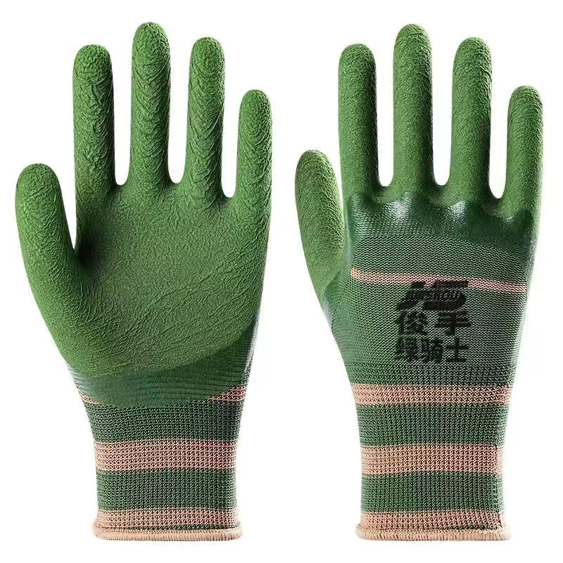 俊手（工友福利）轮胎橡胶耐磨劳保手套透气防滑不臭手耐磨劳保手套