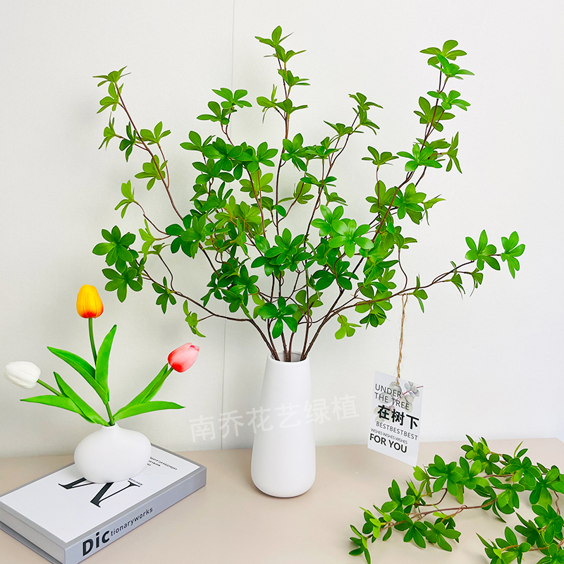 手感仿真绿植吊钟假花仿真花家居餐厅玄关花艺仿真花高级感逼真