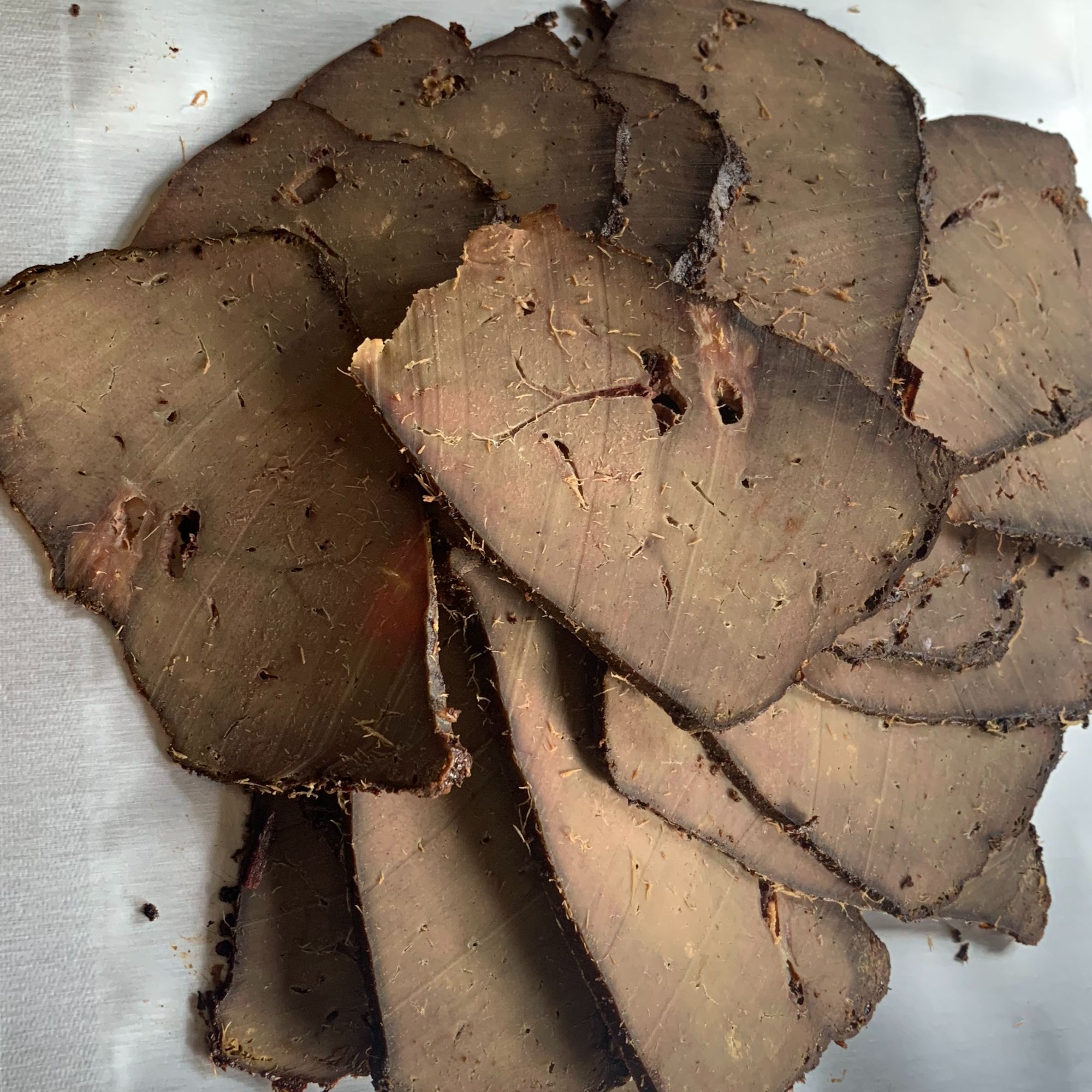 岩杰家傣味牛肝炭烤牛肝