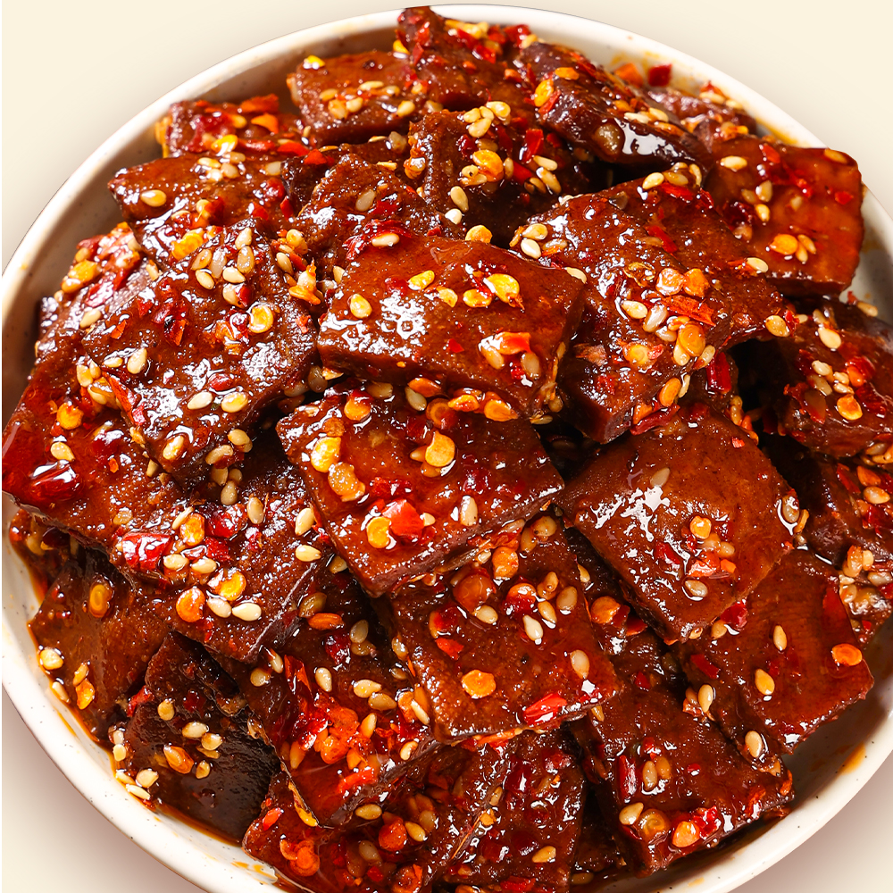 【3大包】湖南平江酱干125g香辣味爆辣豆腐干零食追剧休闲小吃零食