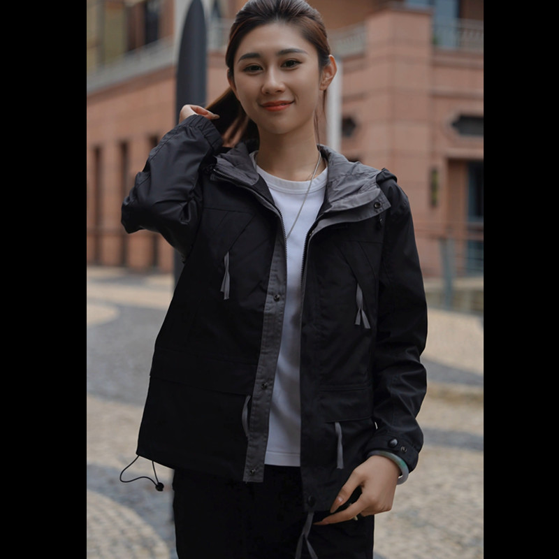 【秋装新款】2025春秋季男士连帽工装夹克外套休闲上衣百搭潮款户外