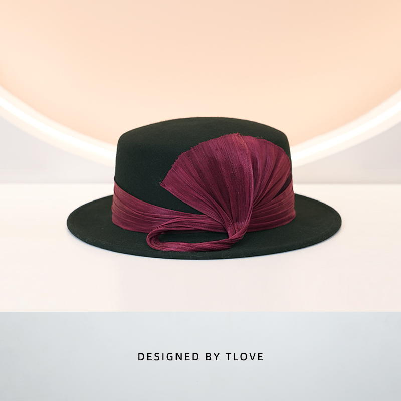 9633＋tlove轻奢新款女优雅高端帽