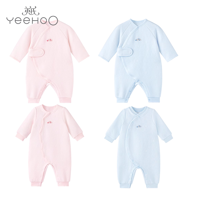 3折英氏婴儿哈衣男女恒温保暖连体衣YLHAJ3P048A YLAAJ3P049A