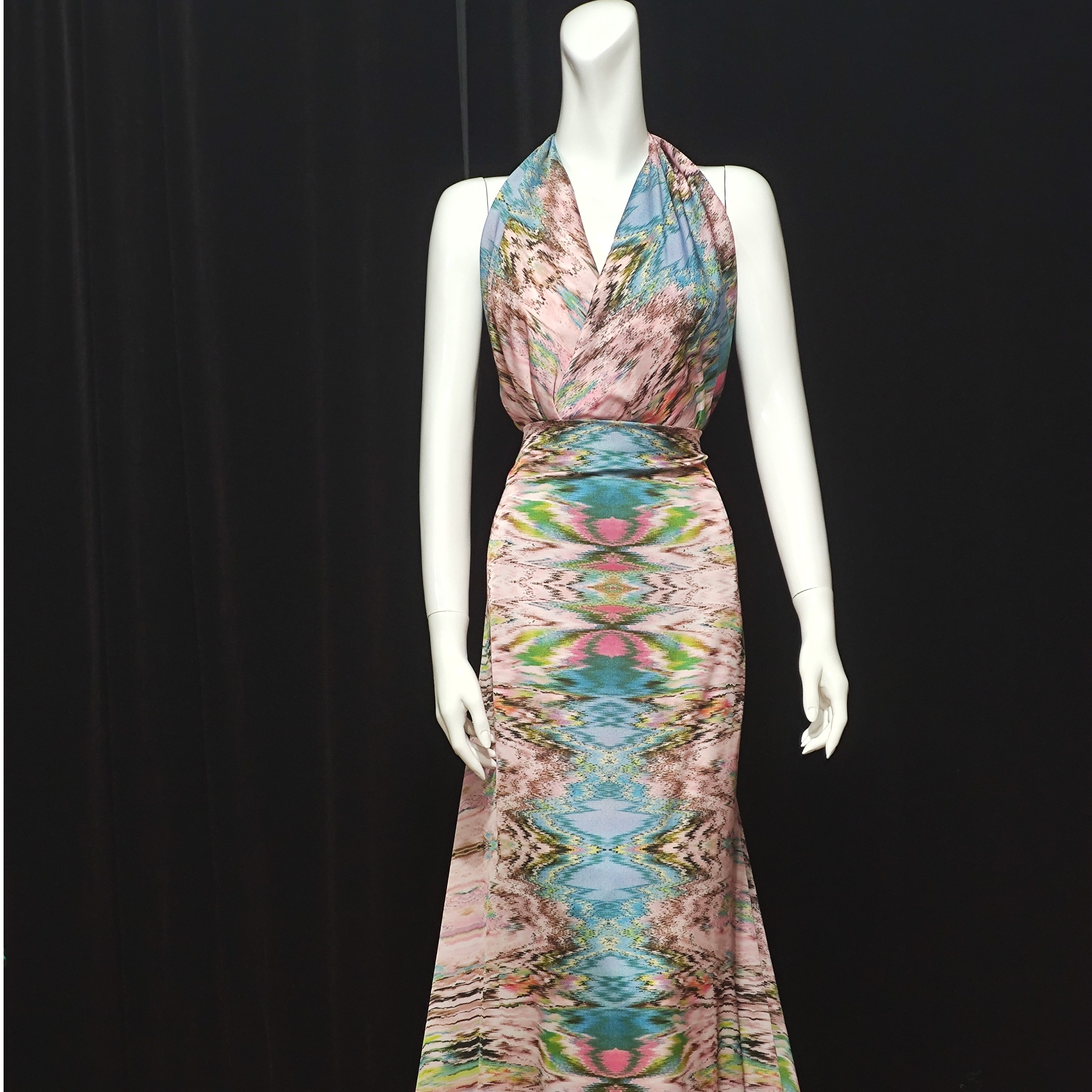 Yipak tawar atlas仿真丝2.5miter彩色布料新疆家纺面料