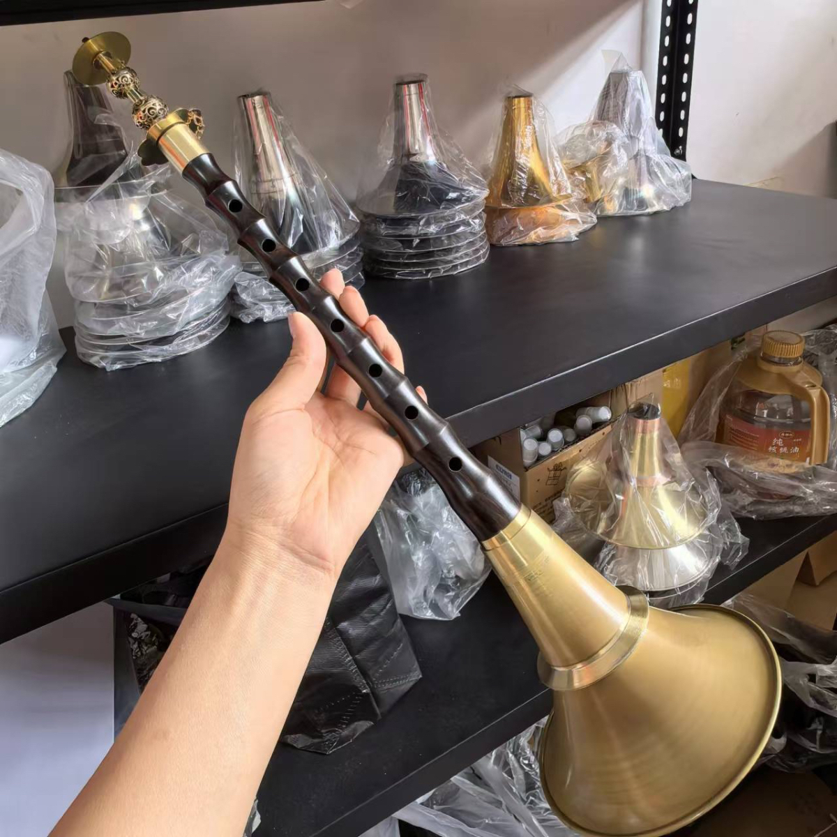 （活动特惠）紫光檀民间不定调唢呐圆孔湖南湖北贵州等地红白喜事