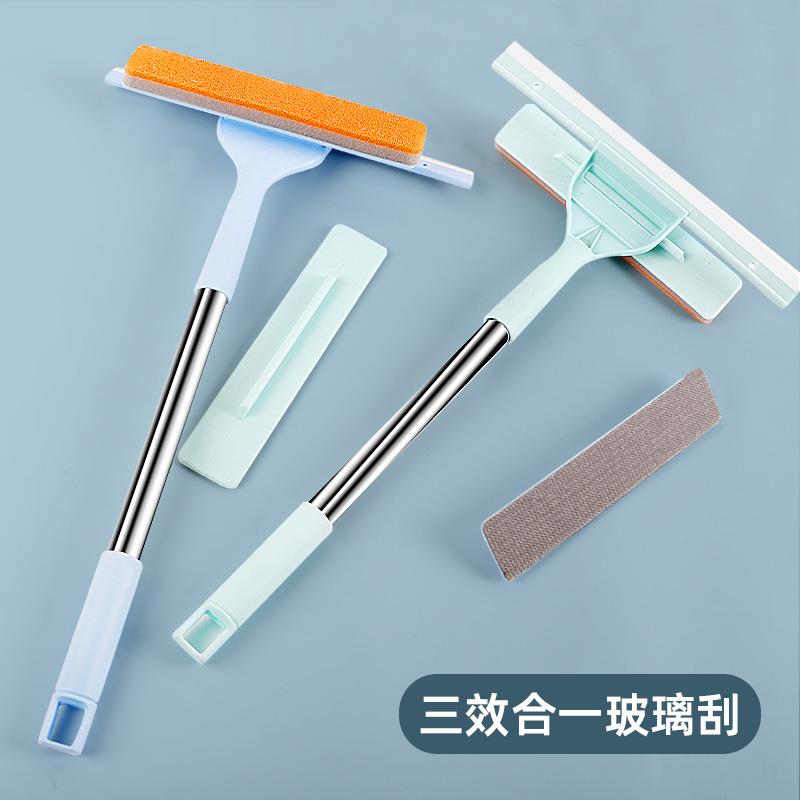 三合一擦玻璃窗户神器家用刮擦洗玻璃刮加厚玻璃清洁神器抹玻璃器