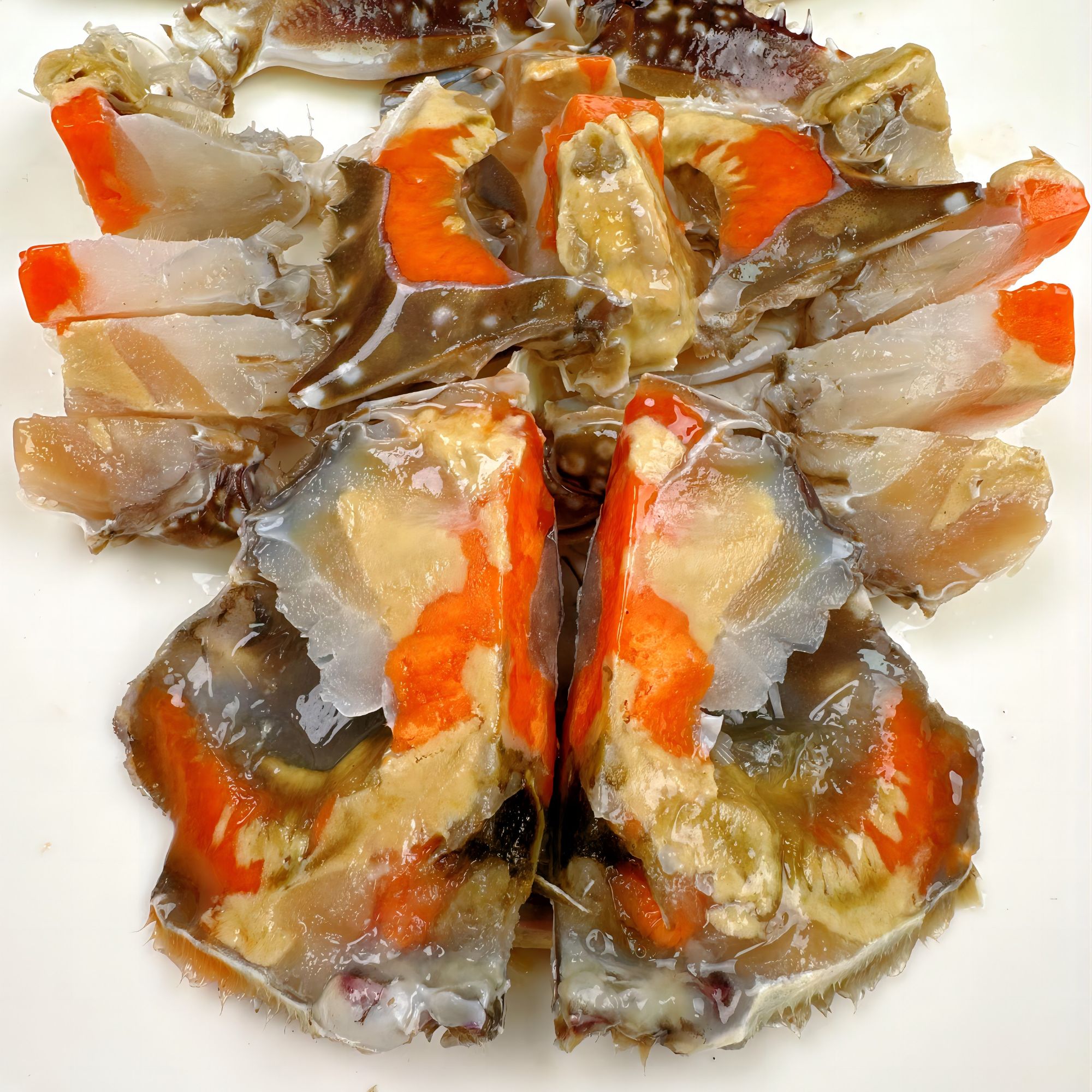 舟山野生红膏呛蟹3-4两/只  3只装