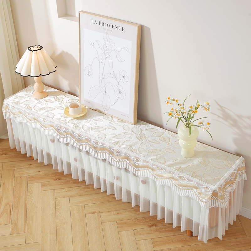 电视柜罩桌布茶几布长方形桌布防滑罩套防水家用简约欧式台布罩套
