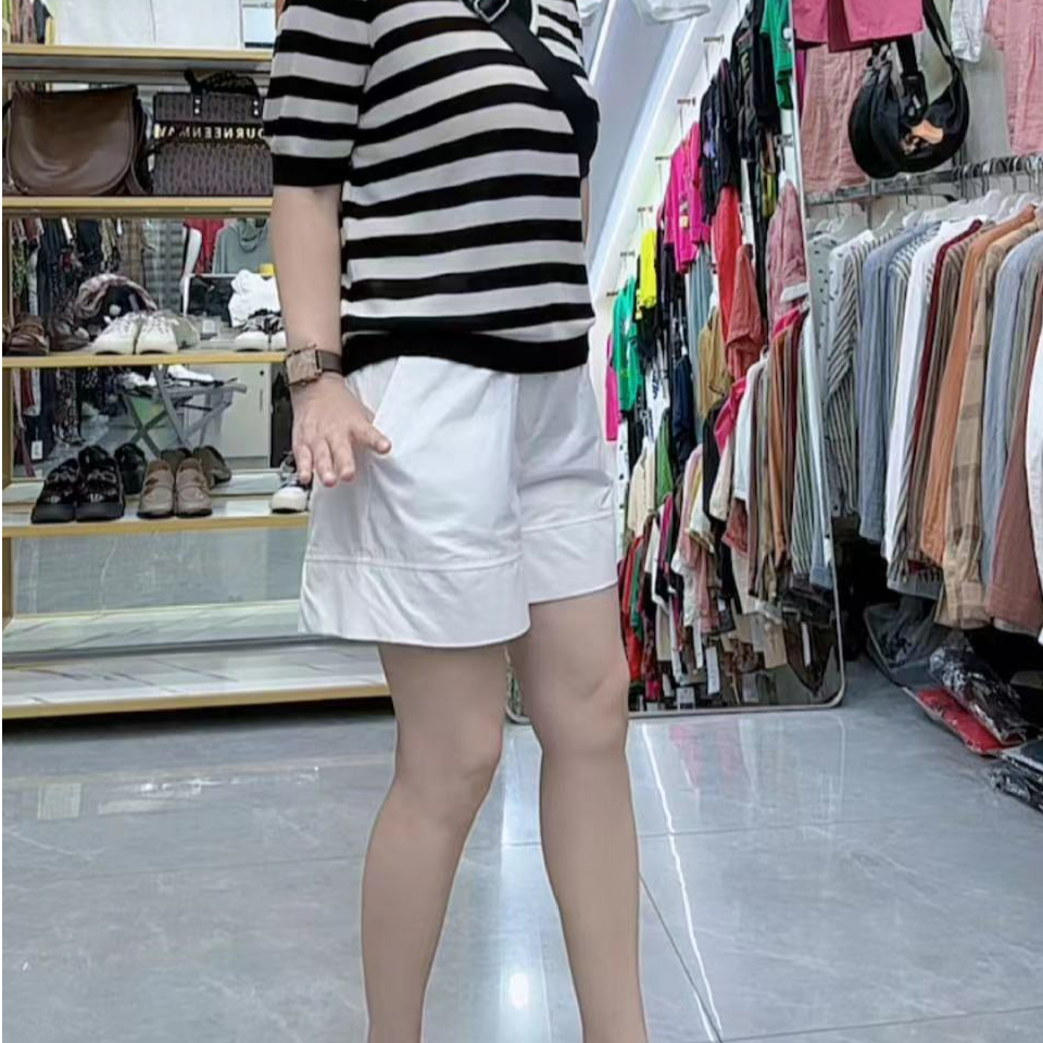 女装短裤夏季裤子凉爽舒适时尚高品质百搭休闲