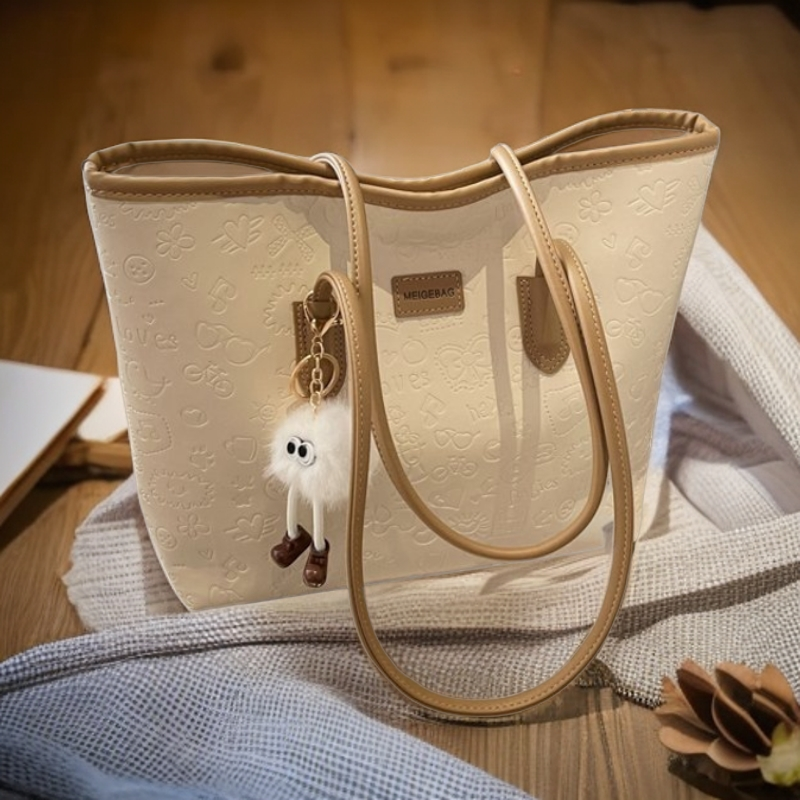 Scarlet Wong大容量包包女包能放14寸电脑上班单肩包托特包手提包