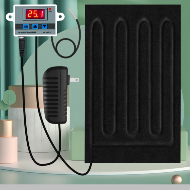 芦丁鸡保温灯鹌鹑取暖灯爬宠晒背灯鹦鹉加热垫宠物小鸡电热保温垫