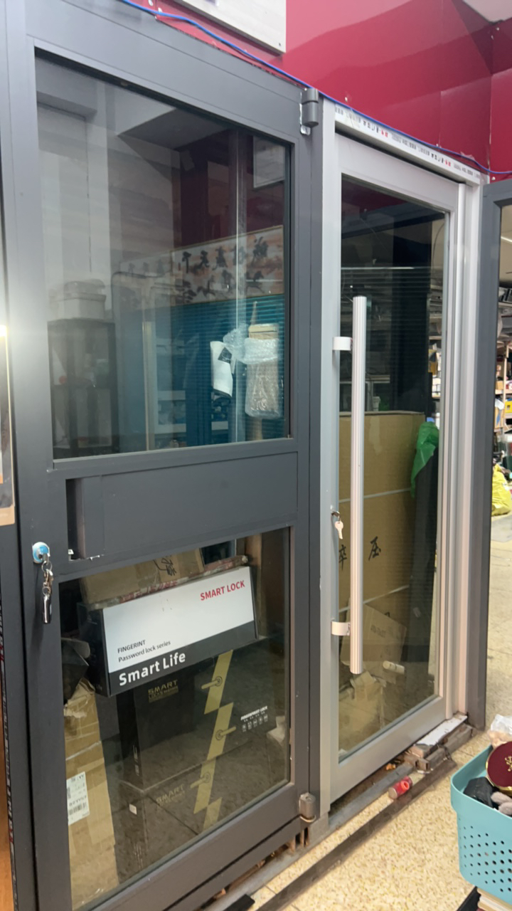 型材肯德基门圆柱门