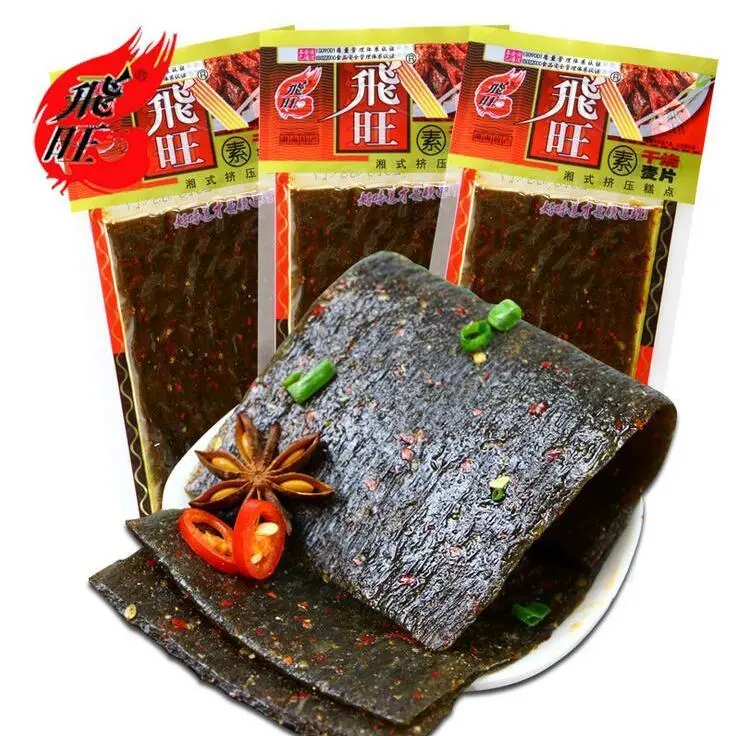 飞旺素干烧麦片辣条辣片怀旧面筋校园畅销零食办公室休闲麻辣