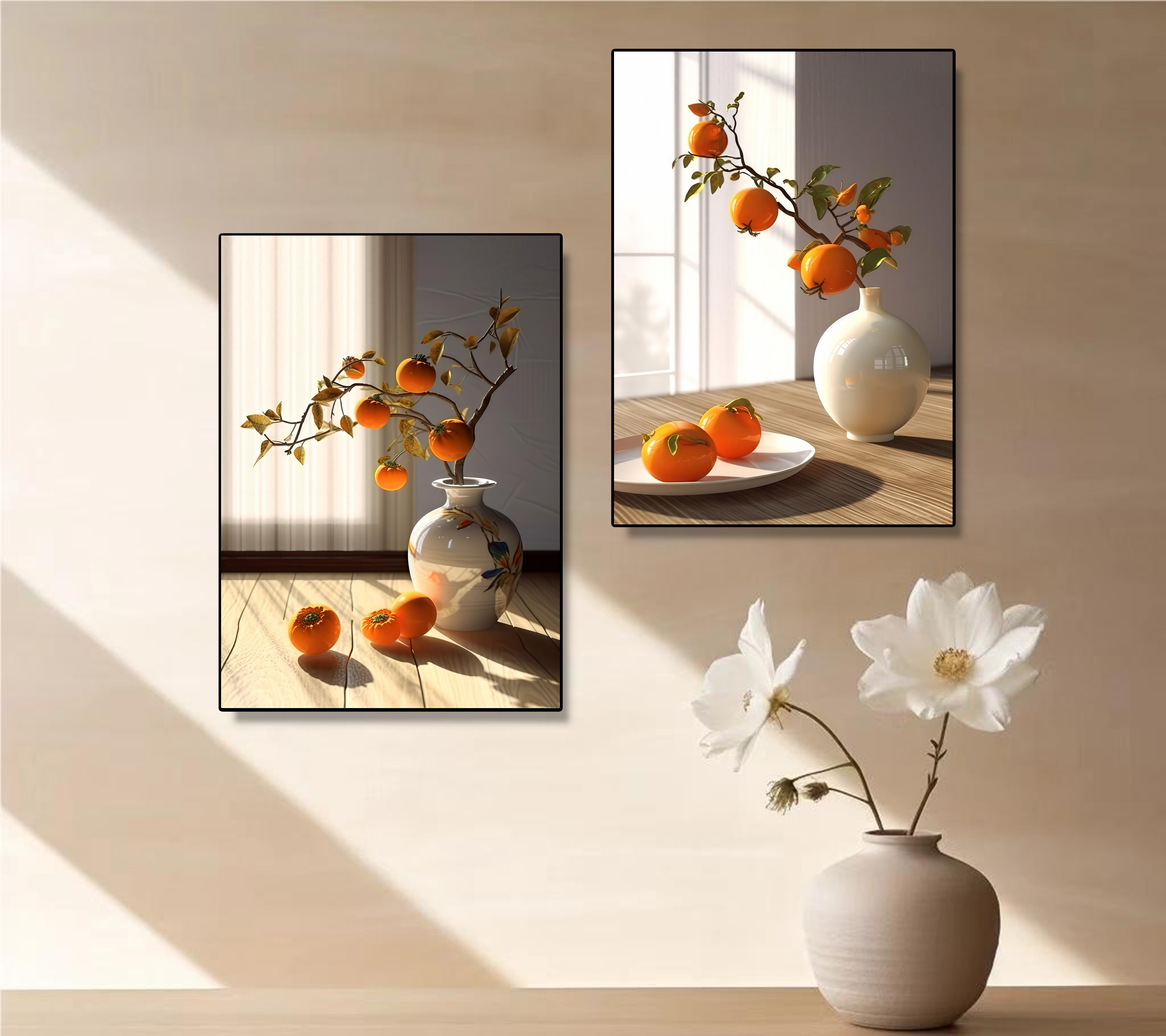 事事两联餐厅装饰画走廊装饰画卧室墙壁装饰画砂岩装饰画简约轻奢