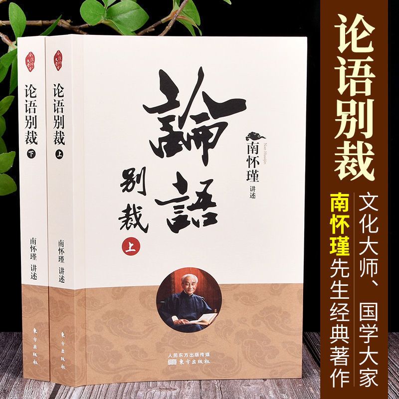 论语别裁上下册南怀瑾的书籍易典籍传统文化儒家传统文化