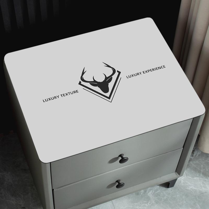 硅藻泥现代简约床头柜盖垫桌垫桌布隔尘冰箱保护垫洗衣机吸水盖垫