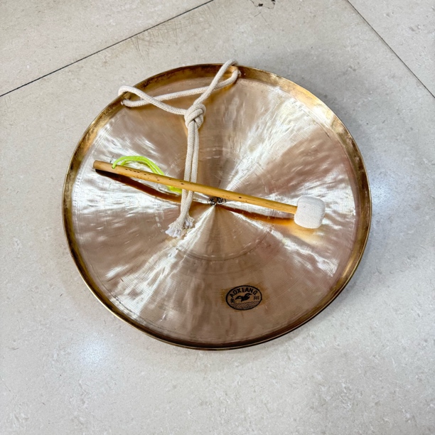 专业响铜苏锣高音锣武锣适用30cm高音手锣表演的铜锣