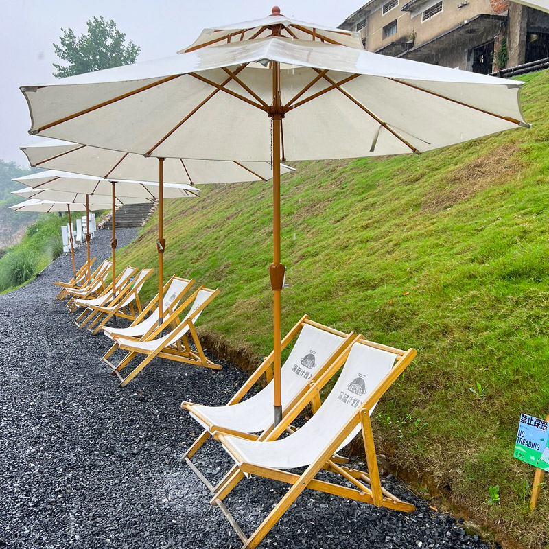 户外遮阳伞庭院伞露台院子室外门店摆摊伞花园岗亭沙滩防晒太阳伞