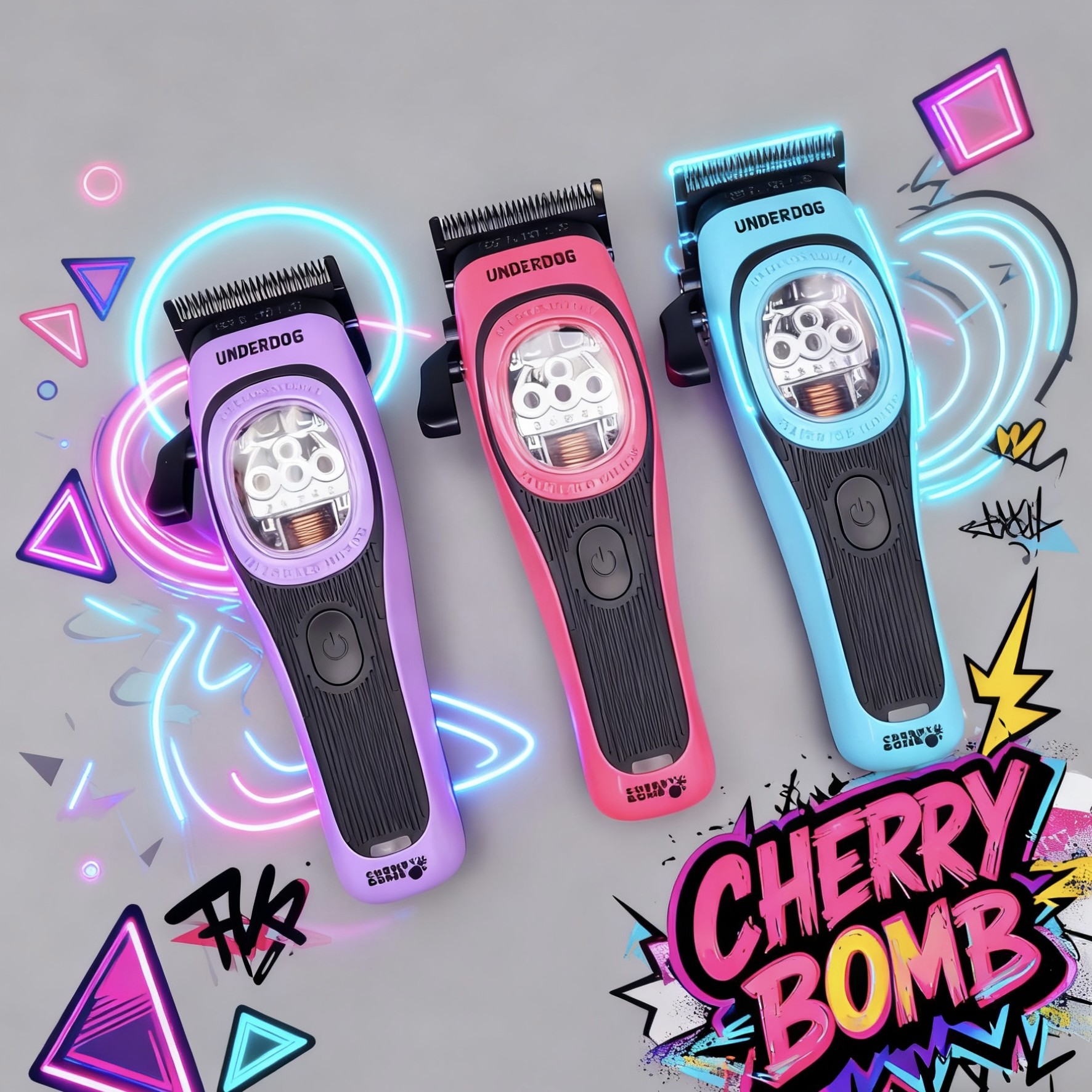 CB樱桃UD系列油头电推剪大功率磁悬浮电机理发器渐变剃头推子