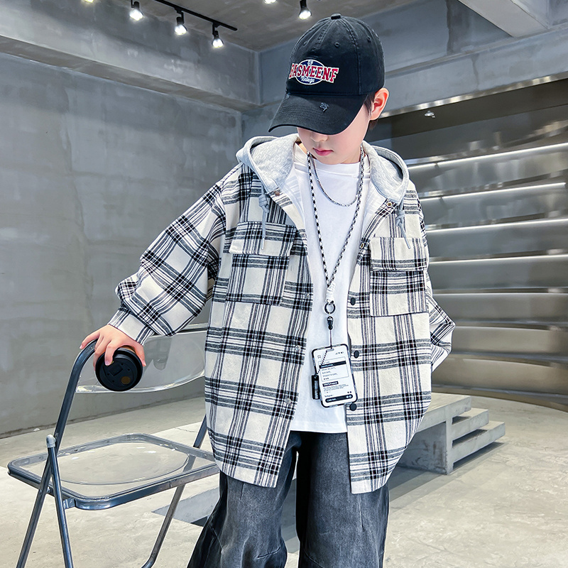 童装男童秋装外套2025新款中大童春秋痞帅炸街男孩潮牌爆款衣服