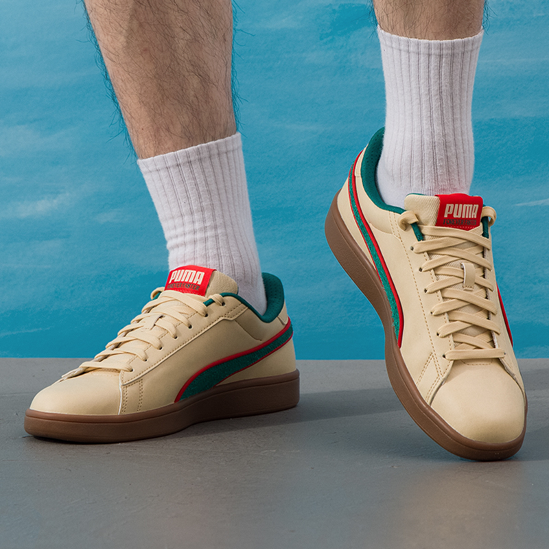 彪马男鞋女鞋板鞋2025新款撞色拼接复古休闲鞋子402630