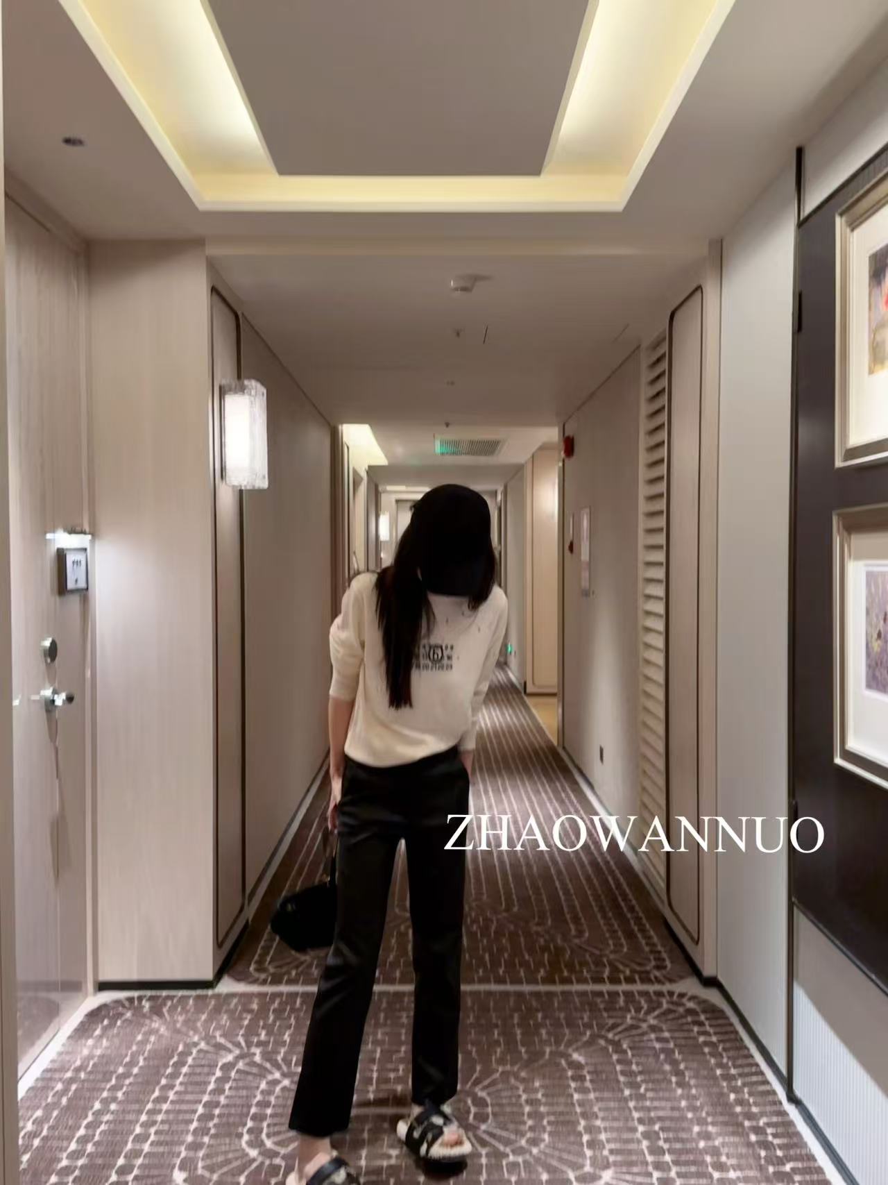 ZHAO WANNUO 丨进口弹力小羊皮立裁显瘦修身皮裤WN0072