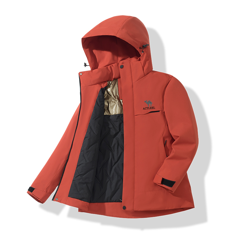 【户外御寒滑雪】美洲户外绵羊毛棉服情侣款冬季防风防水冲锋棉服