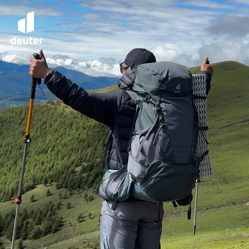 德国多特deuter征途core男款多日徒步露营登山轻便户外背包男款