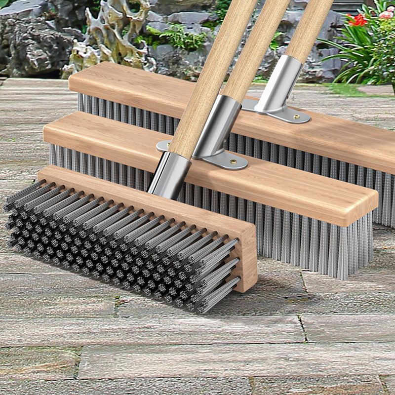 不锈钢丝刷地板刷子铁刷子长柄除锈刷子去水池青苔水泥地油渍清洁