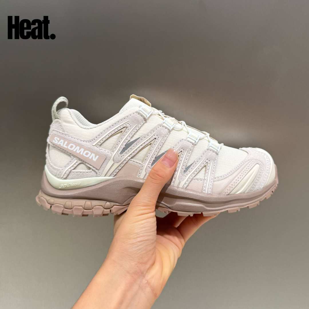 SALOMON/萨洛蒙XA Pro 3D Suede 户外运动休闲跑步鞋香草色474786