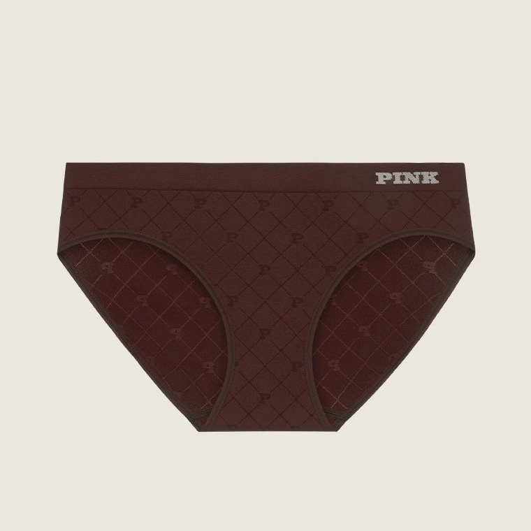 【维密PINK ·爆款内裤】 弹性柔软腰带中低腰舒适内裤女士