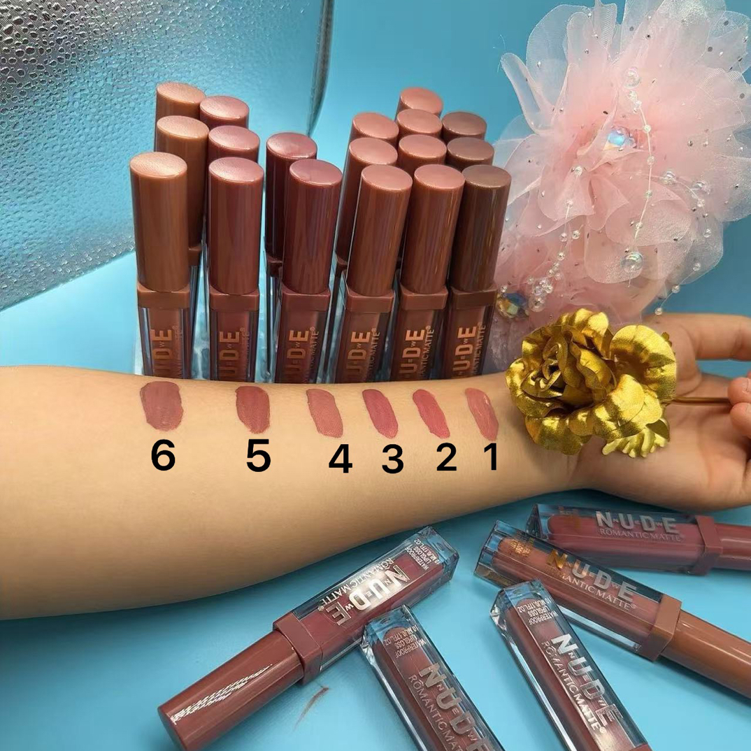NUDE清透保湿持久水光镜面嘟嘟唇唇蜜唇釉