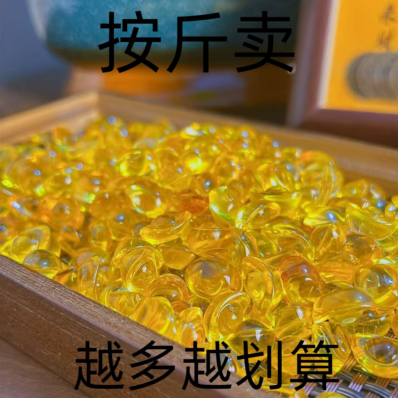 【老师推荐】黄铜百福缸零钱缸米缸摆件复古铜喜庆吉祥装饰工艺品