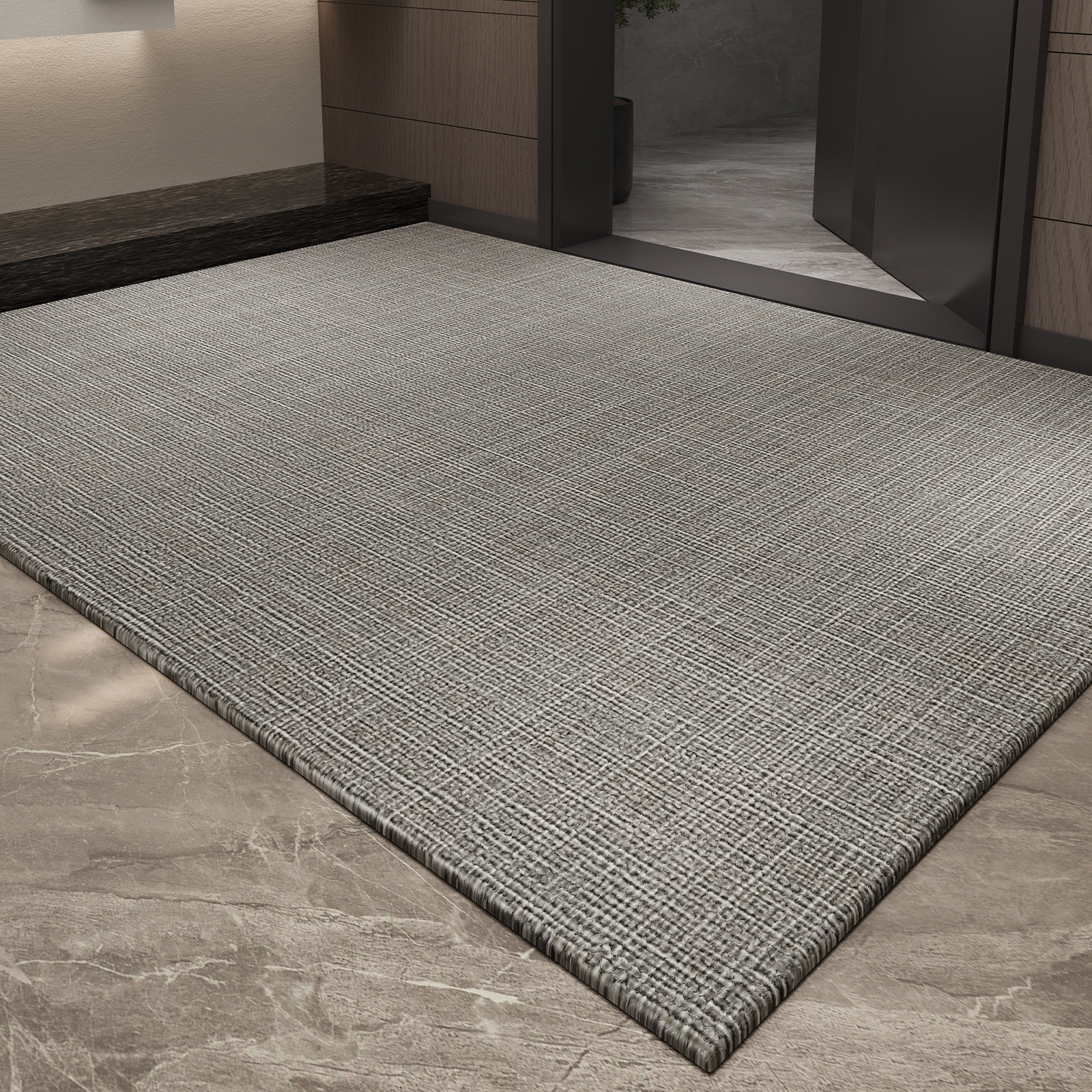 忘忧虫轻奢高级入户门垫免洗可擦玄关脚垫可裁剪耐脏防滑进门地毯