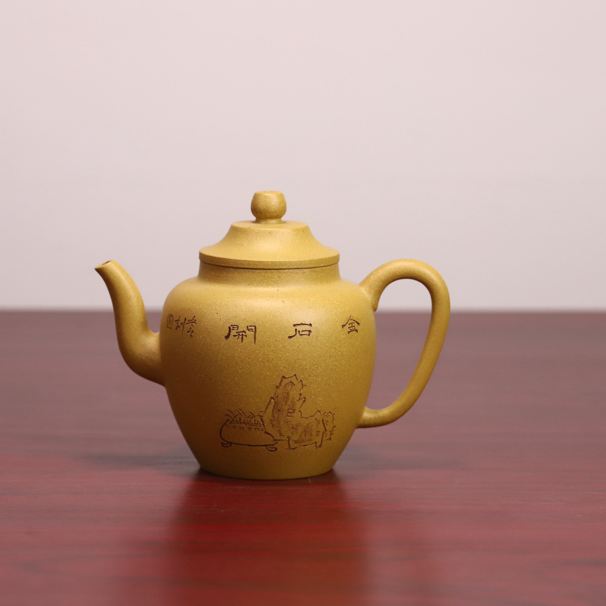 宫灯壶，原矿段泥，容量280cc