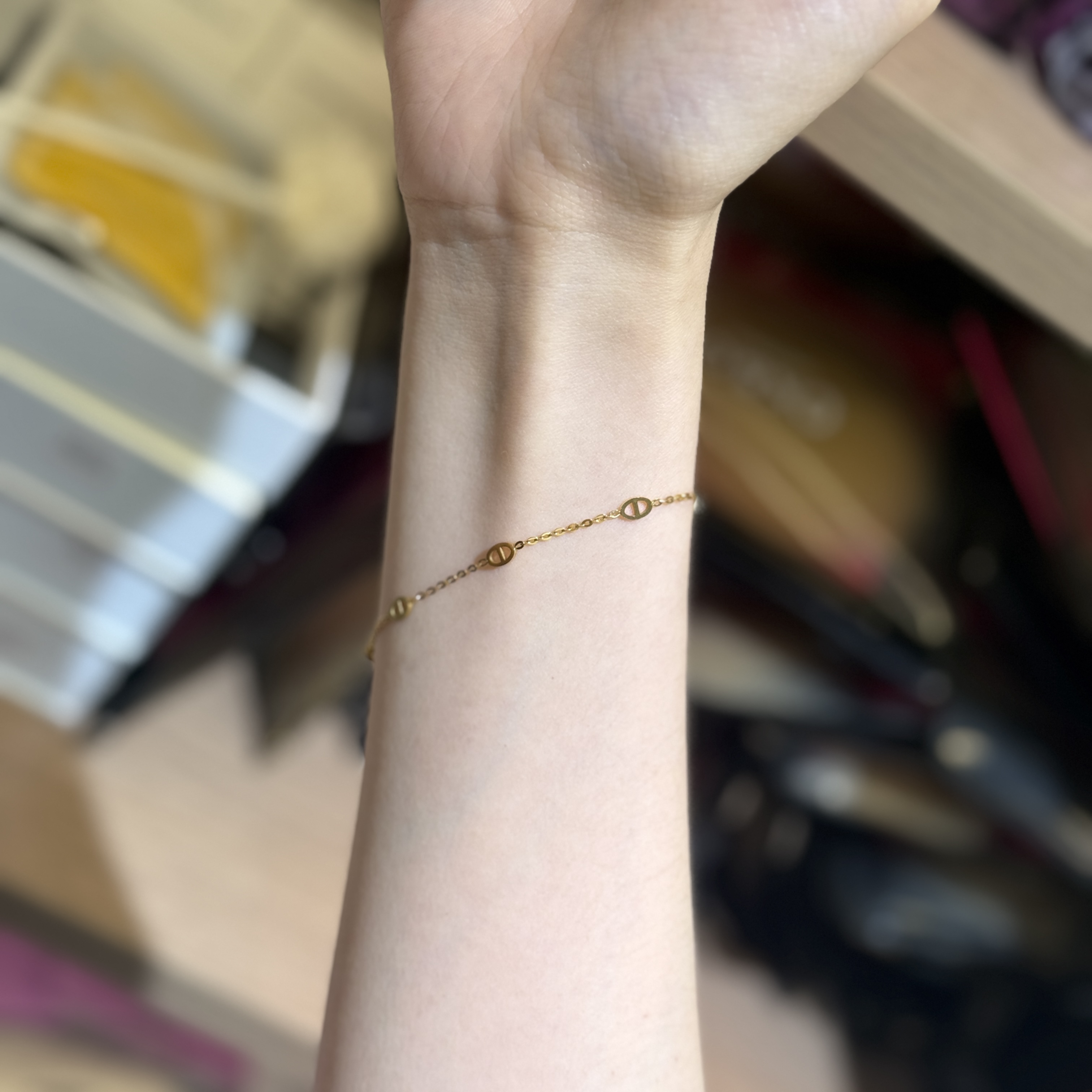 钛钢手链 好版本的猪鼻子手链来啦！