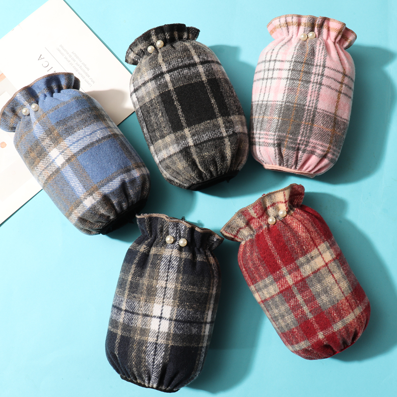 新款小香风短款毛呢袖套女防尘防脏防污家务保暖工作学生上班套袖