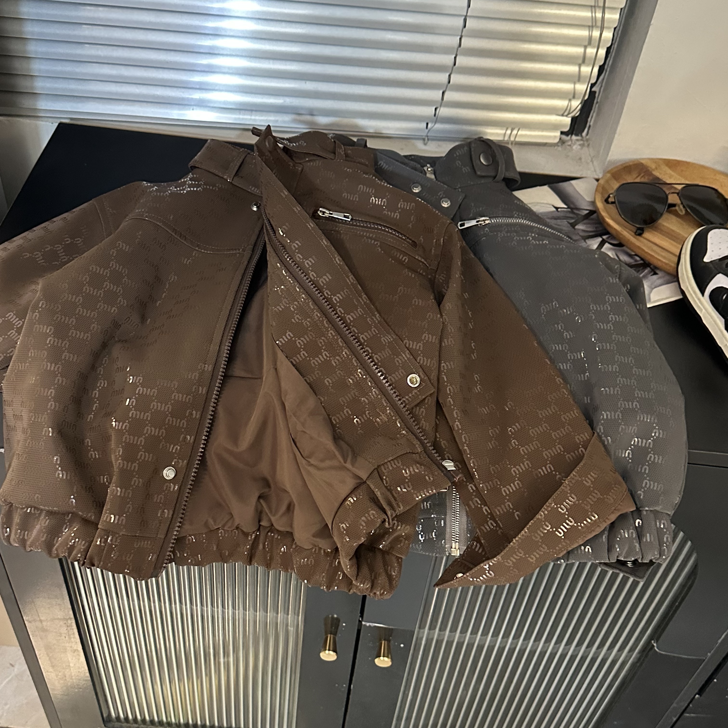 《高定版》皮衣外套2025新款男女宝宝百搭洋气儿童春秋款痞帅气童装