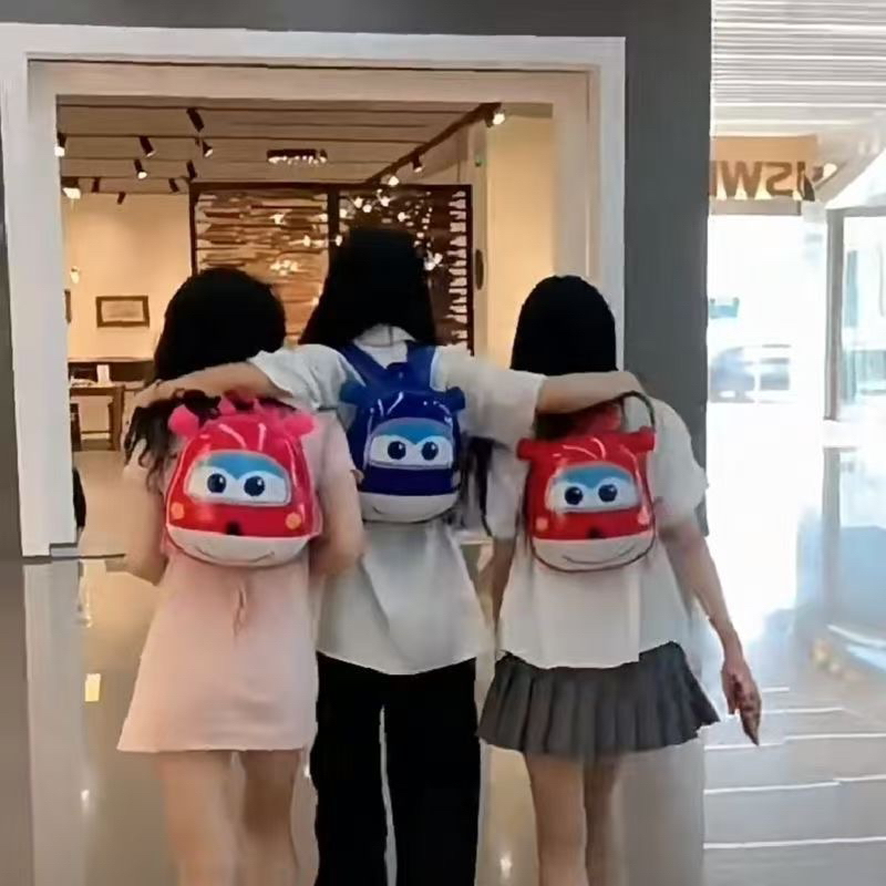 【吐司】超级飞侠书包儿童大班幼儿园书包男女双肩背包