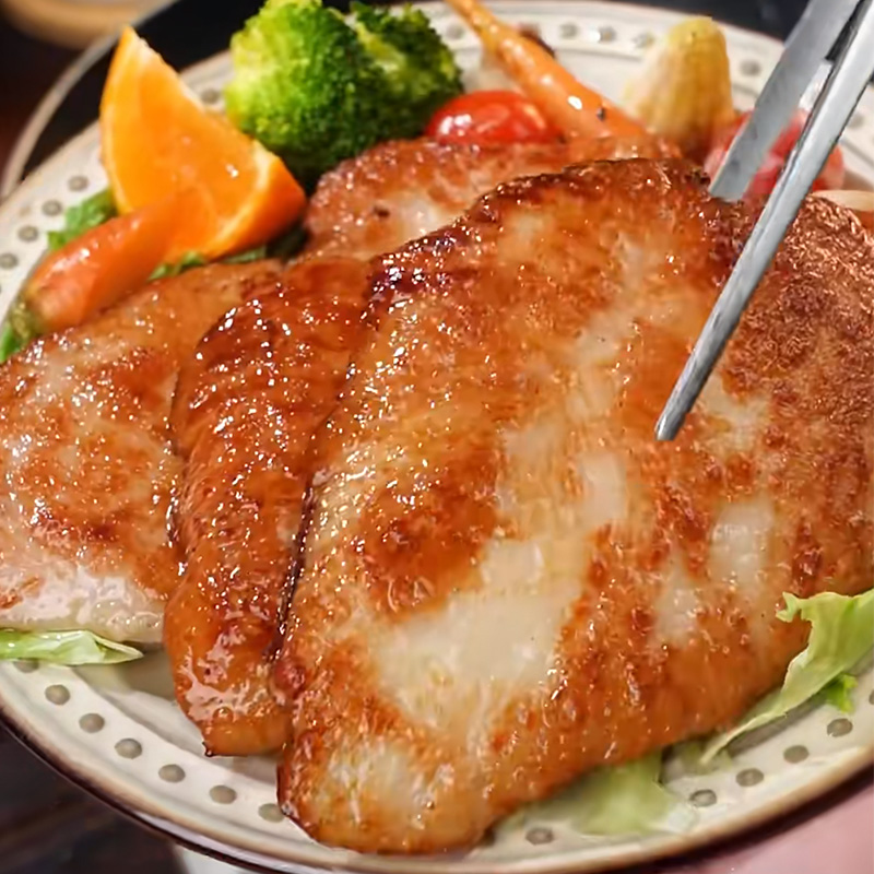 【顺丰包邮】香嫩水煎鸡排健身高蛋白低脂懒人早餐速食半成品营养