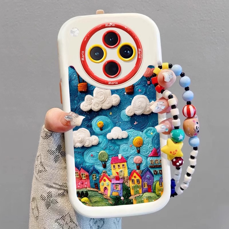 【进口软硅胶】适用vivox300手机壳x300pro新款x200全包100复古油画