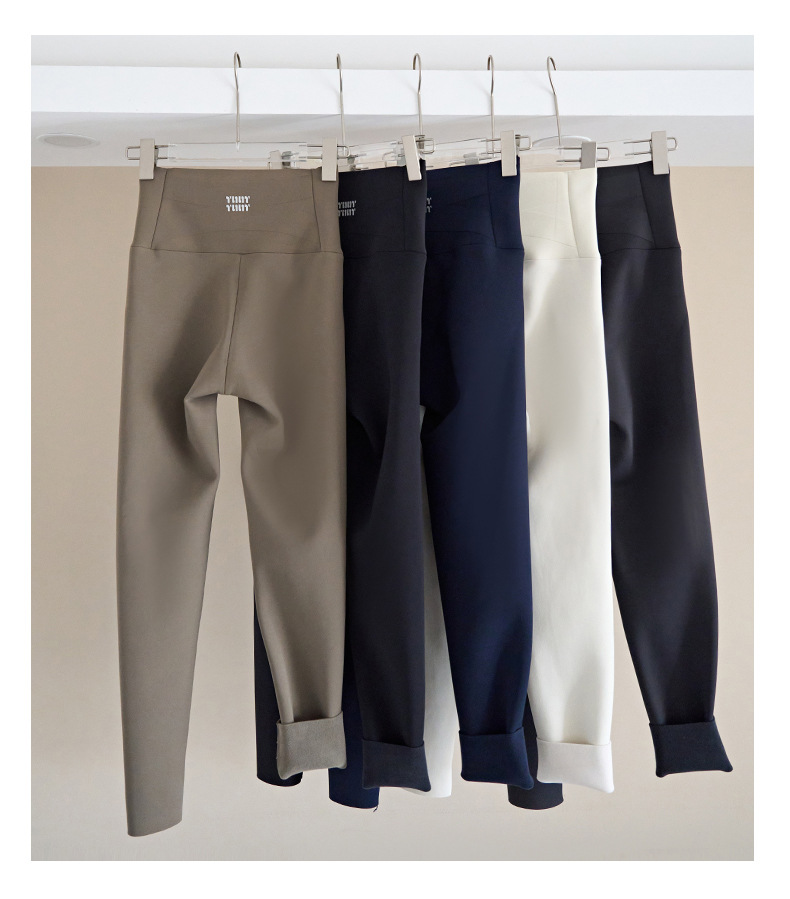 2026胖妹妹哑光鲨鱼裤新款秋冬瑜伽裤外穿高腰收腹紧身打底运动裤