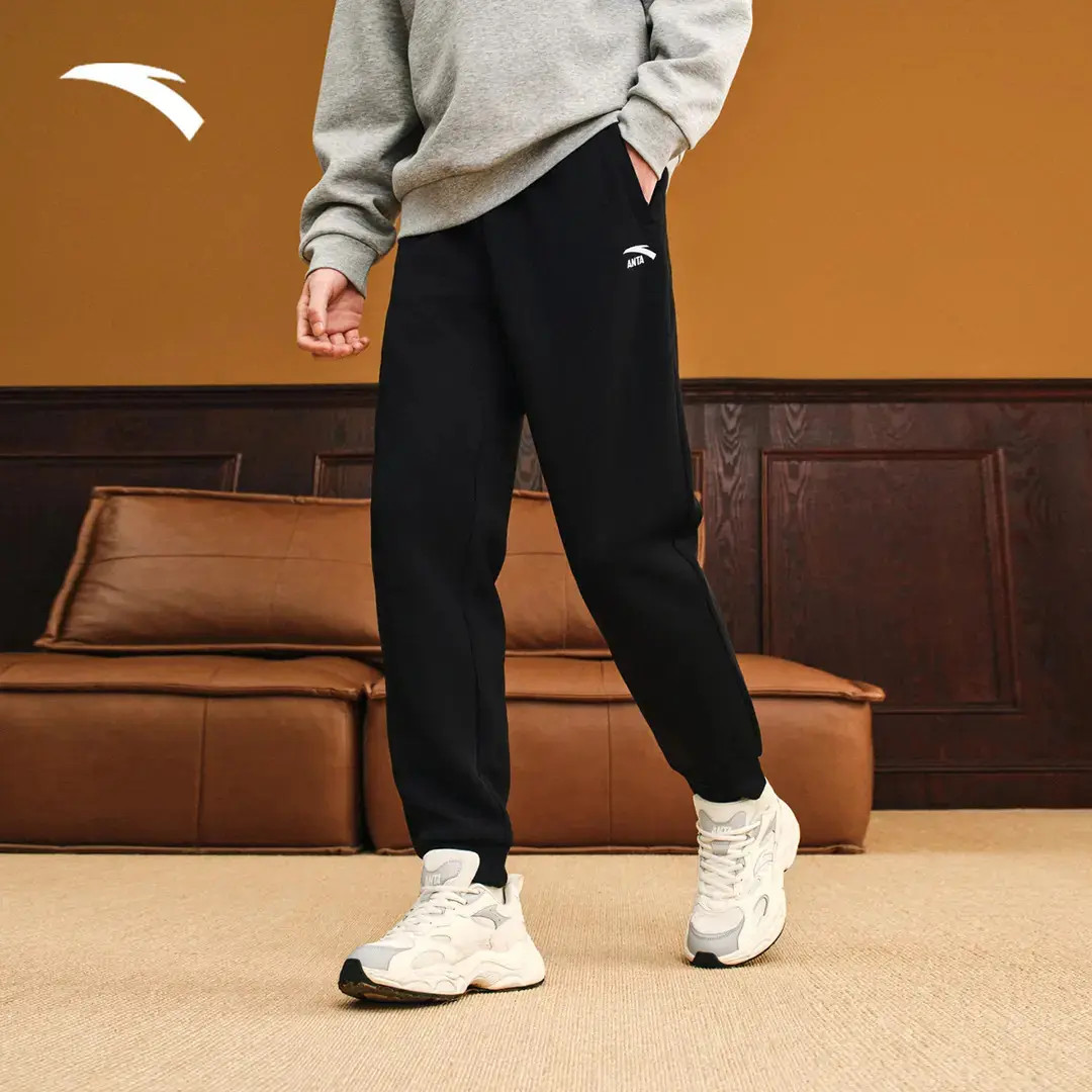 【早秋上新】安踏运动裤男秋季新款男裤宽松束脚卫裤休闲裤子长裤