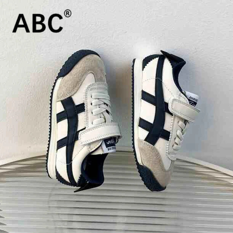 ABC 男童阿甘鞋2025春秋新款休闲运动鞋男童板鞋女童休闲鞋亲子鞋