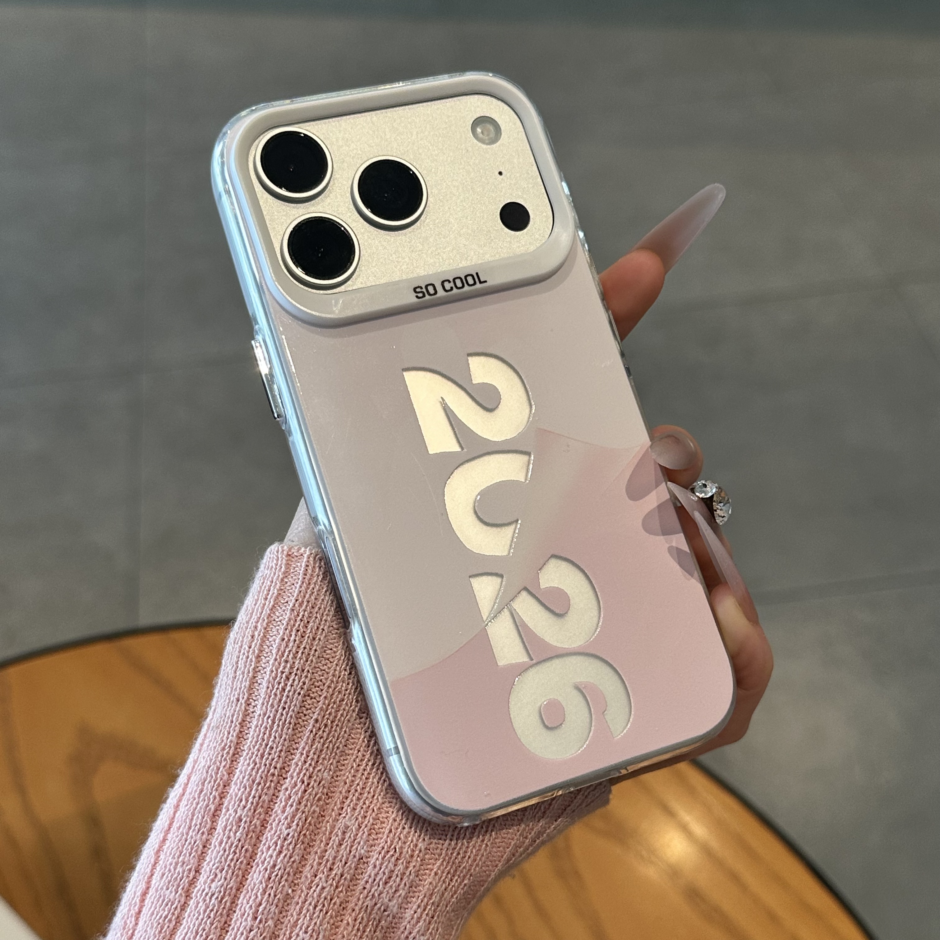 欧克里里粉系2026适用苹果17/16promax手机壳华为vivoppo小米1514