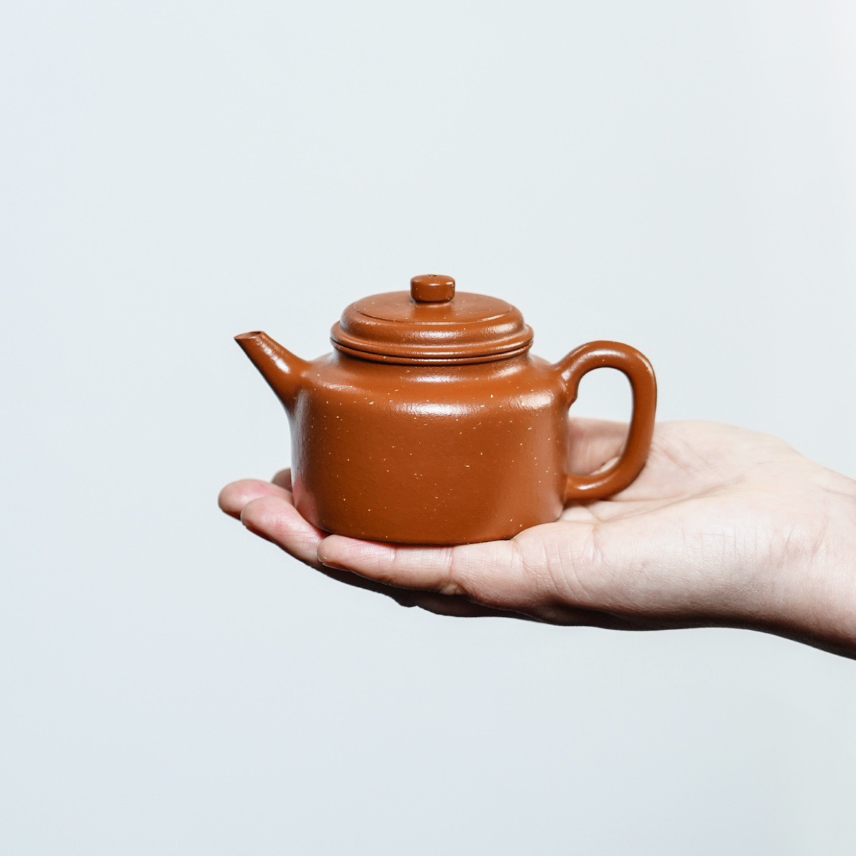 剑流德钟·慕古·150cc极品朱泥料 金砂隐现 效果出彩