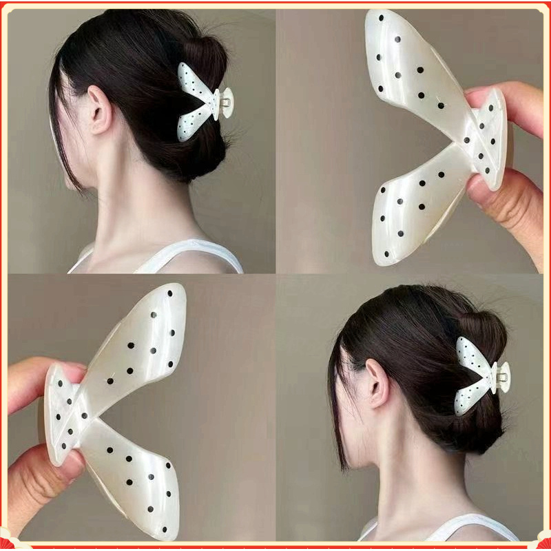 2025发卡多发量大号发夹发抓鲨鱼夹慵懒感时尚发饰E