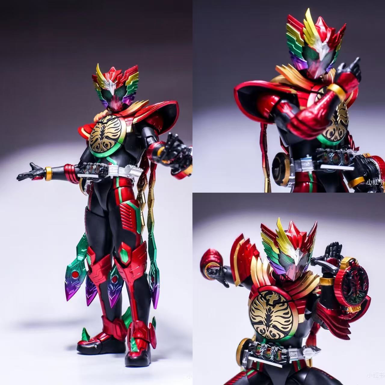 假面骑士手办SHF国产版手办魂限永恒鸟O欧兹鸟联组多关节可动模型