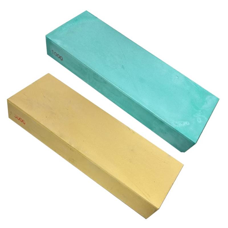 砥石1000+3000厨师屠宰金刚砂精细磨锋利磨硬钢浇筑白刚玉