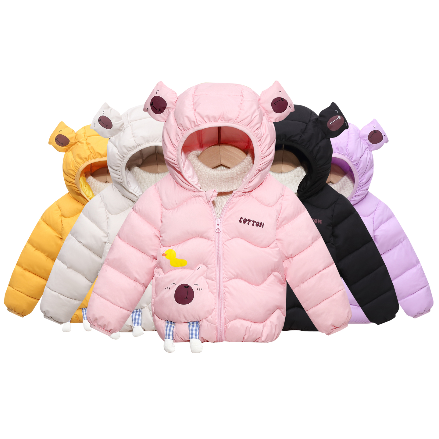 婴儿秋冬反季男女童棉服短款防风棉衣宝宝外套棉袄小童保暖衣服